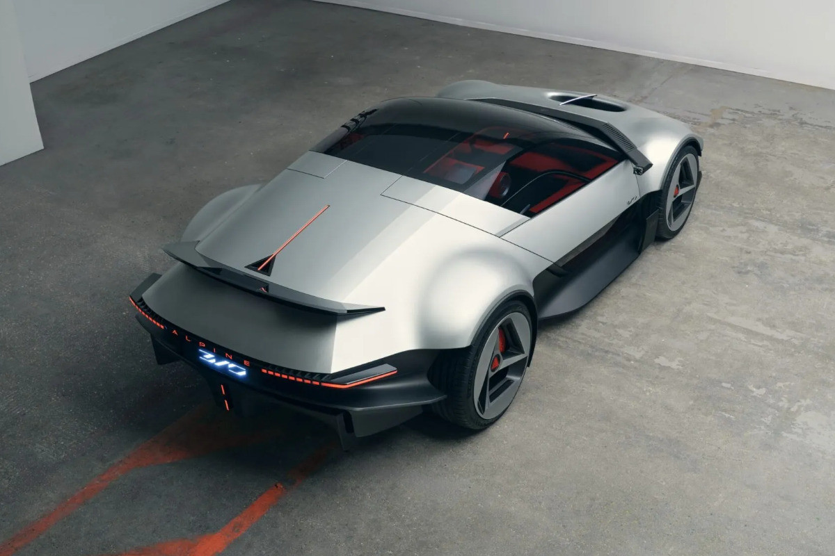 Концепт Alpine A310: электрический спорткар в стиле ретро