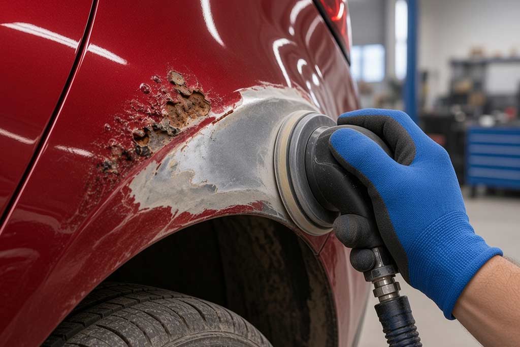 Локальная или полная покраска автомобиля: что выбрать Локальная или полная покраска автомобиля: что выбрать
